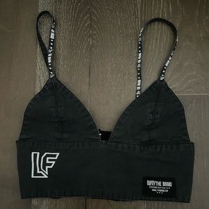 LF crop top. Size XS… Adjustable sleeves and back